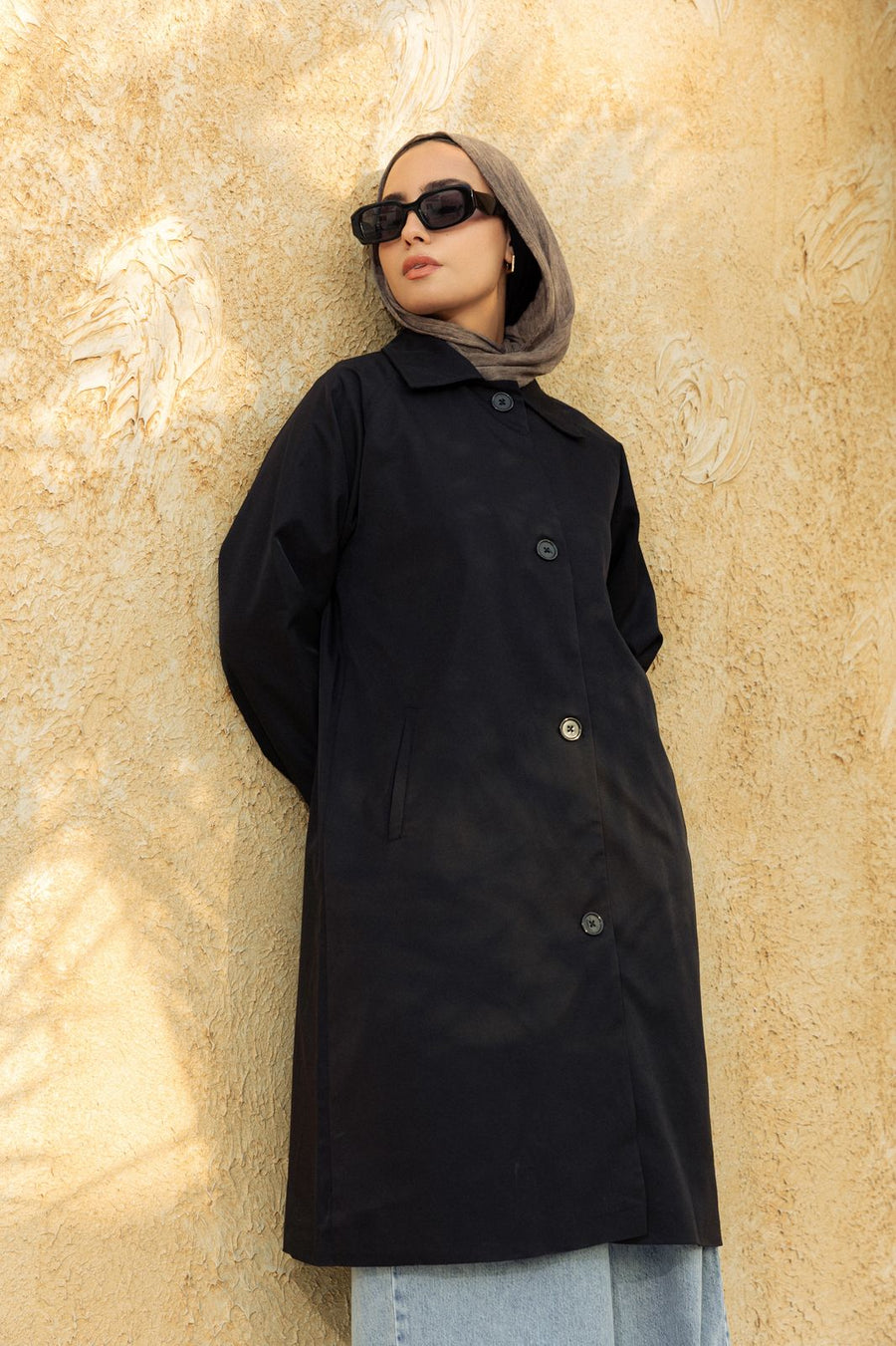 Hosn Coat Black