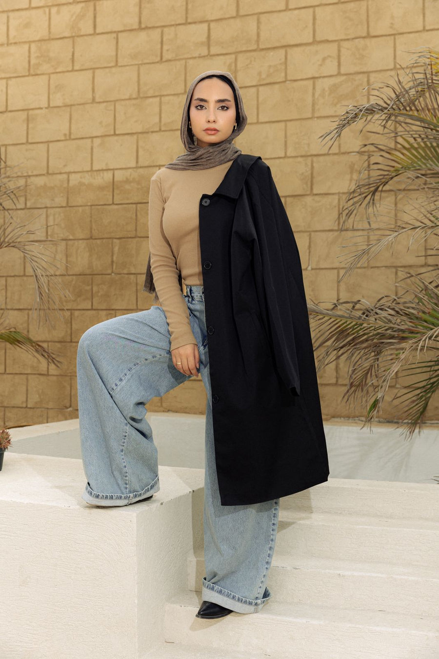 Hosn Coat Black