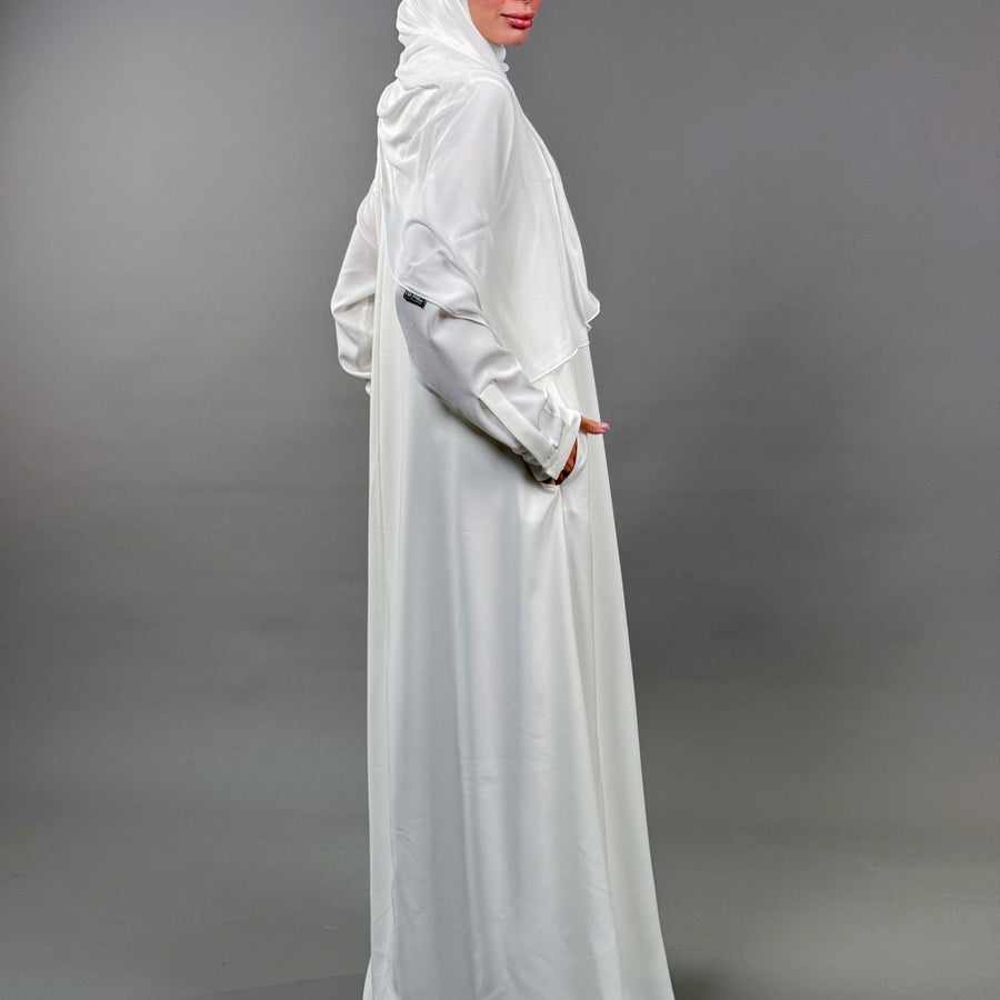 Classic Abaya White - ABAYOLOGY