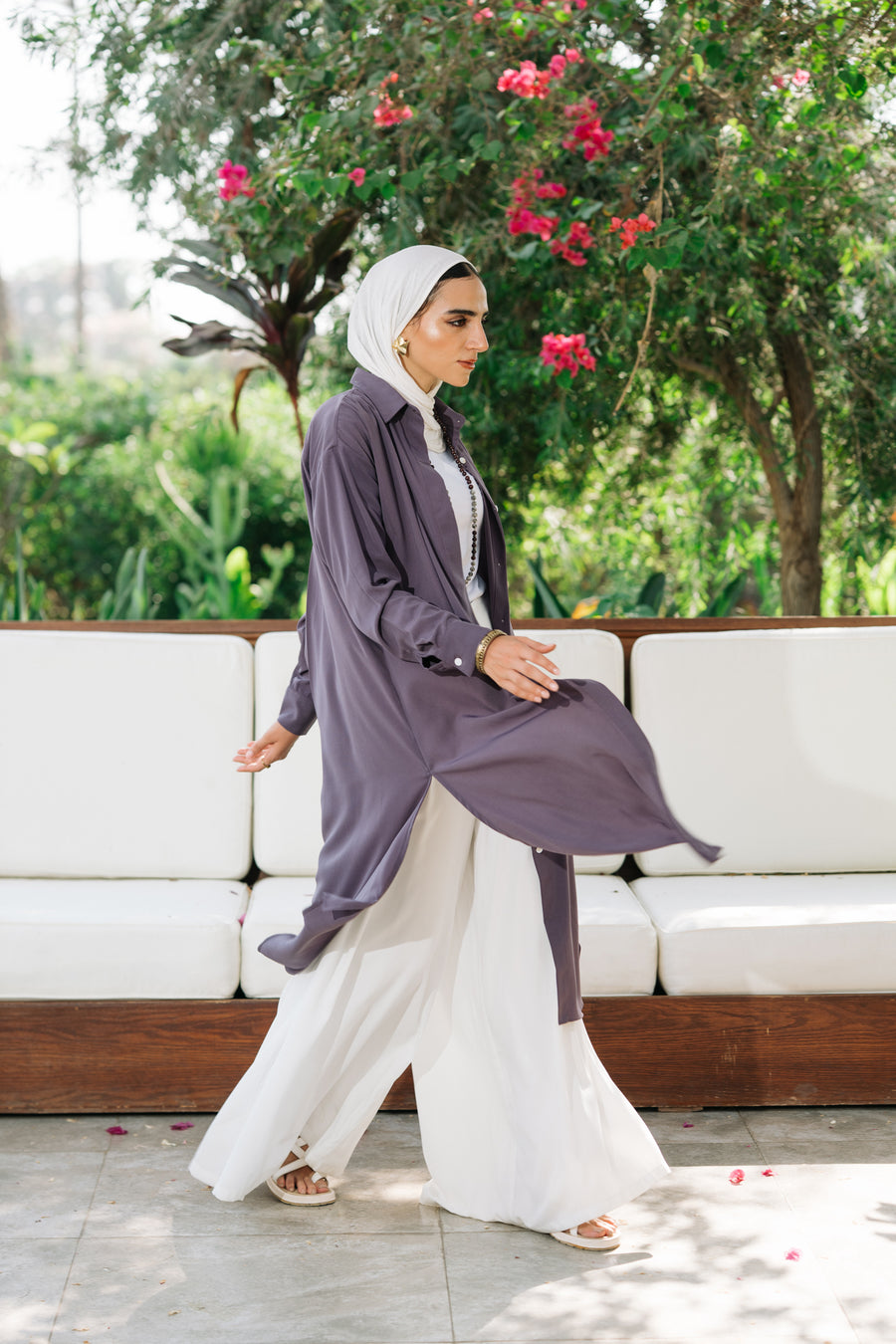 Sokon Shirt Violet - ABAYOLOGY
