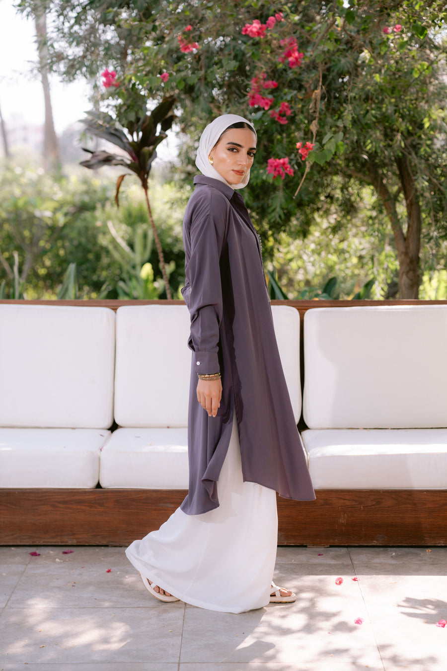 Sokon Shirt Violet - ABAYOLOGY