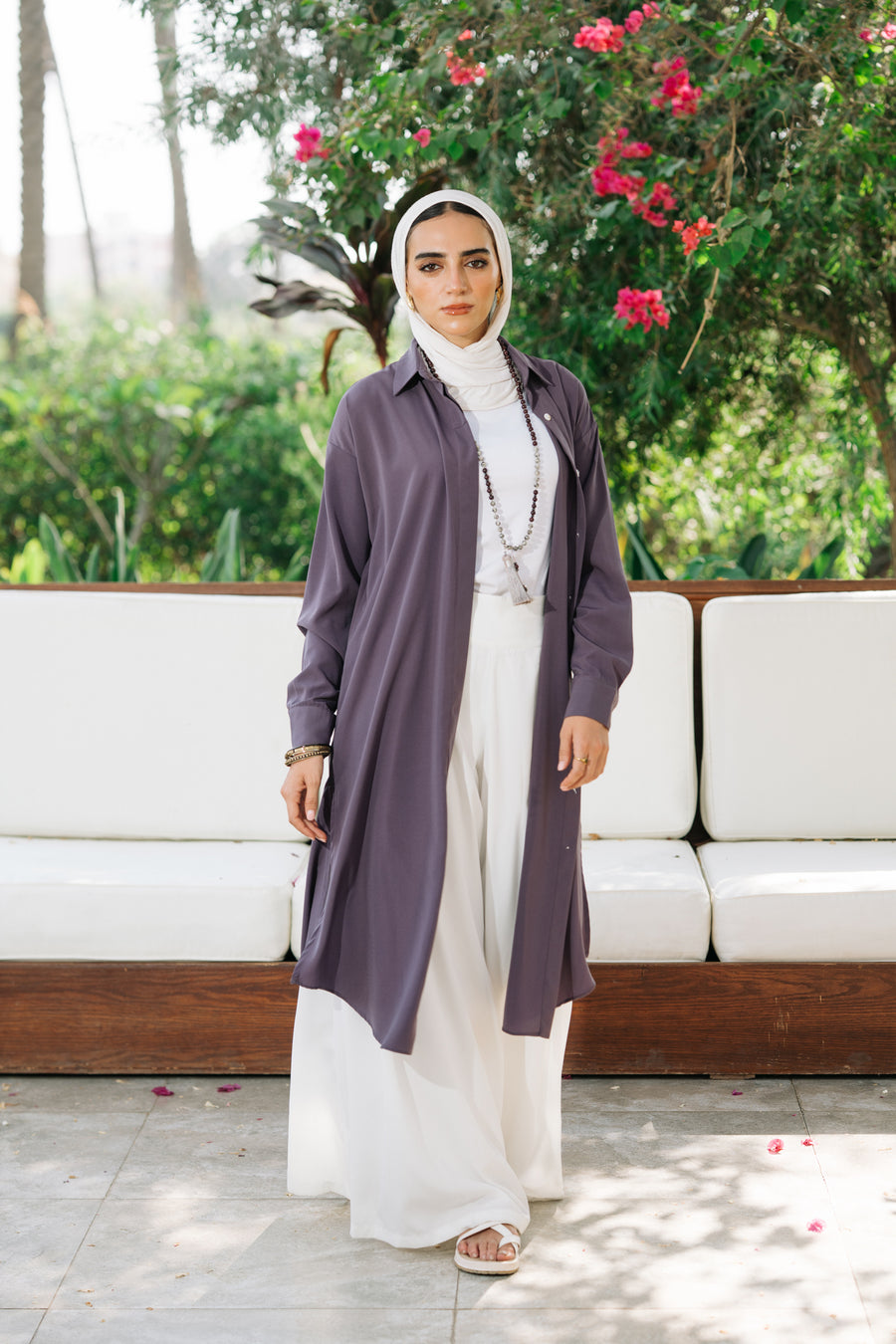 Sokon Shirt Violet - ABAYOLOGY