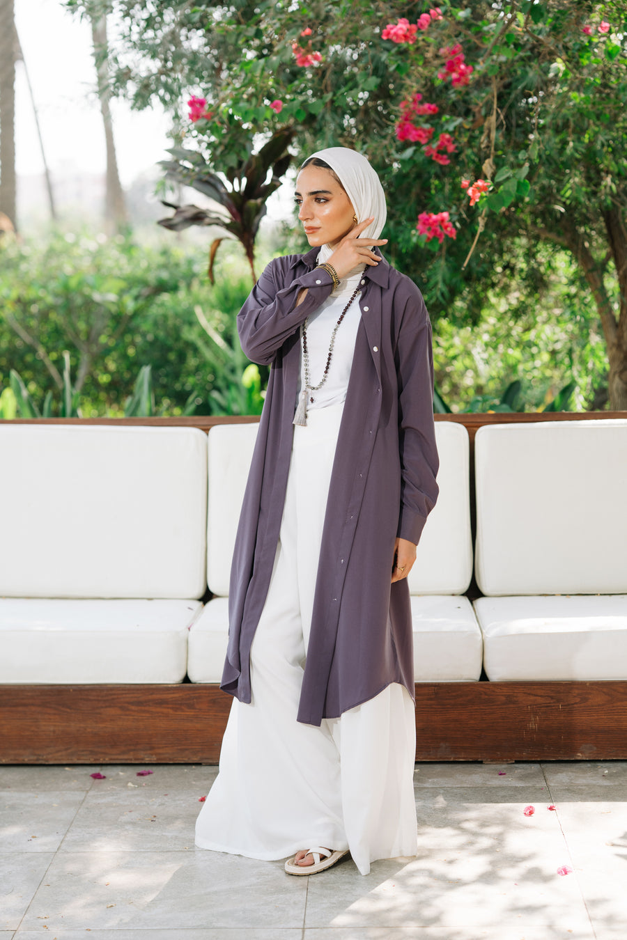 Sokon Shirt Violet - ABAYOLOGY