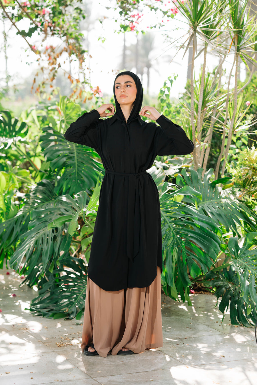 Sokon Shirt Black - ABAYOLOGY