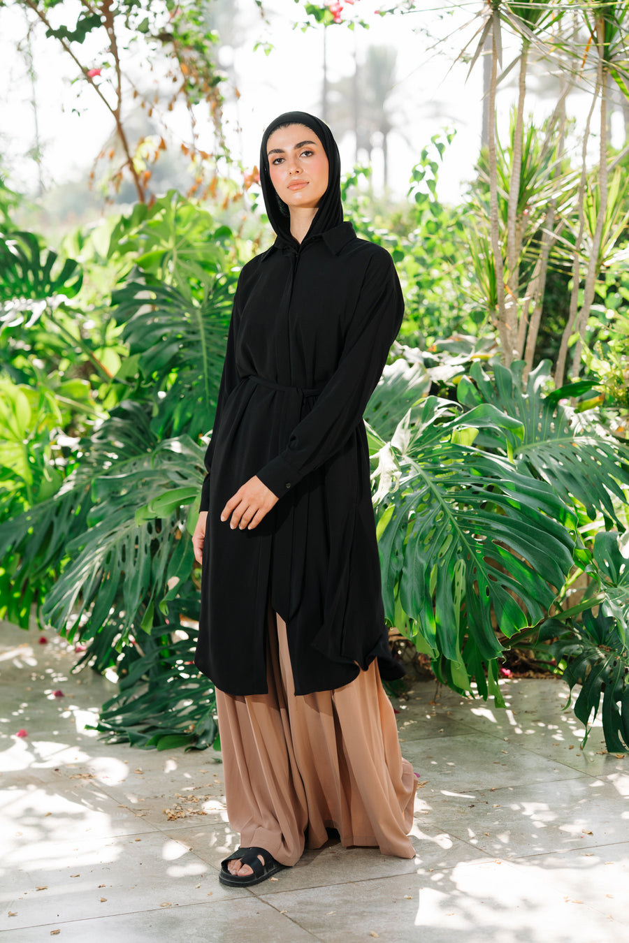 Sokon Shirt Black - ABAYOLOGY