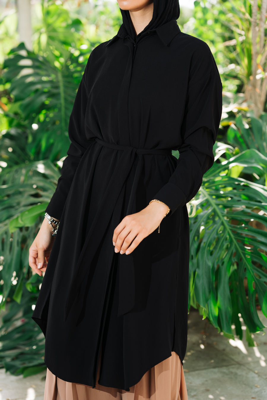 Sokon Shirt Black - ABAYOLOGY