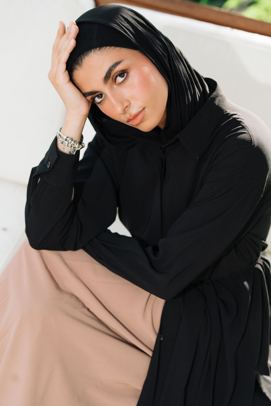 Sokon Shirt Black - ABAYOLOGY
