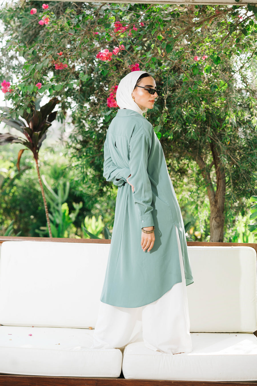 Sokon Shirt Mint - ABAYOLOGY