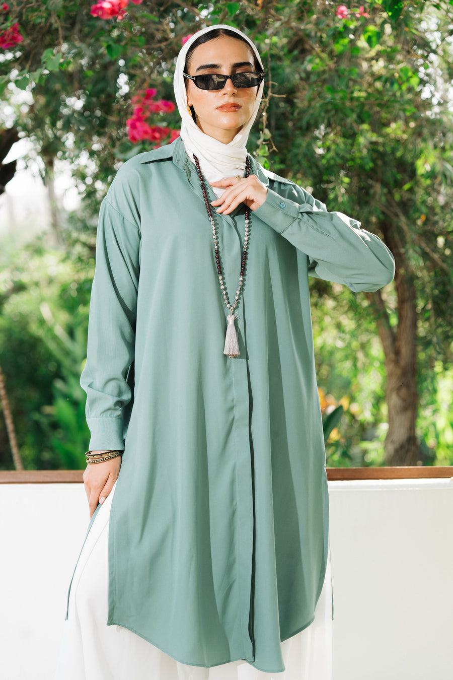 Sokon Shirt Mint - ABAYOLOGY