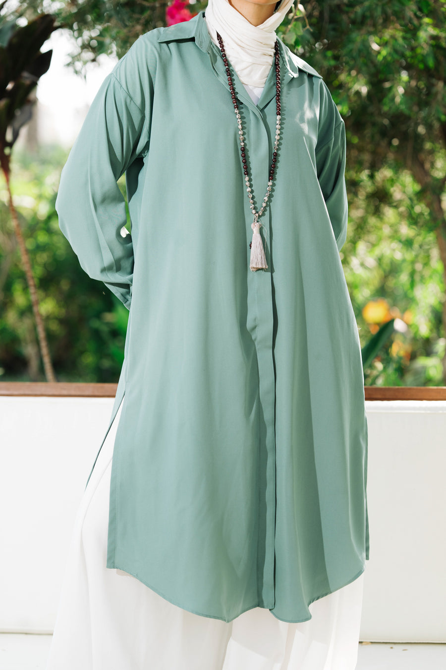 Sokon Shirt Mint - ABAYOLOGY