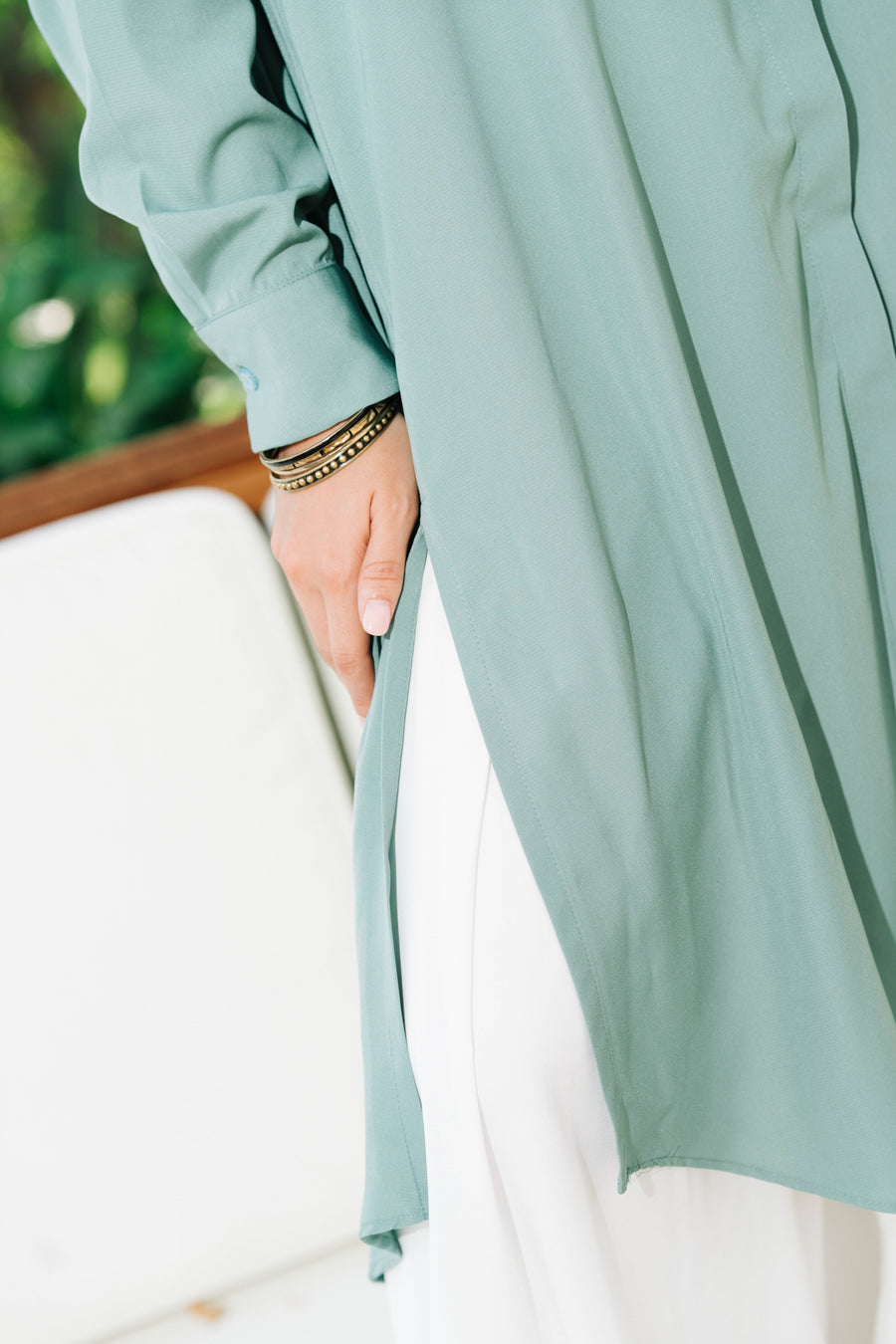 Sokon Shirt Mint - ABAYOLOGY