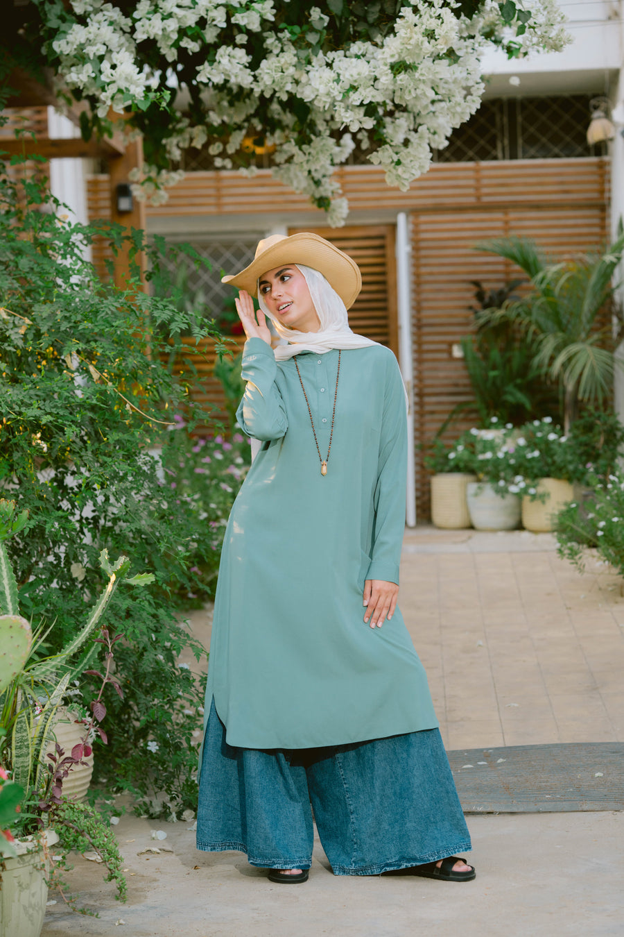 Luxury Shirt Mint - ABAYOLOGY