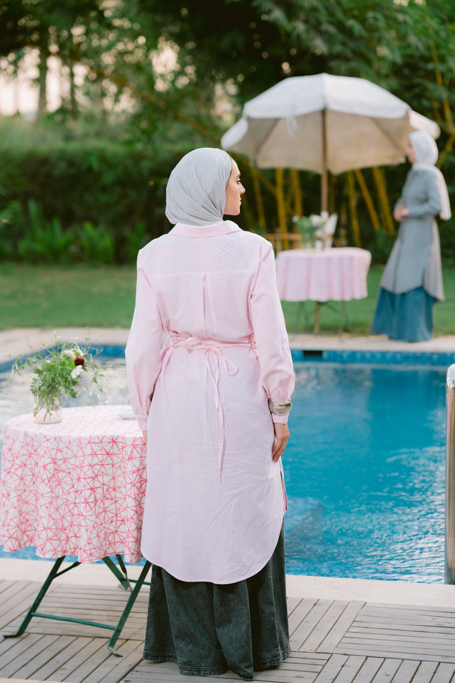 Kanzi Shirt Rose - ABAYOLOGY