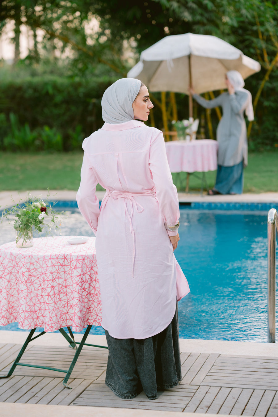 Kanzi Shirt Rose - ABAYOLOGY
