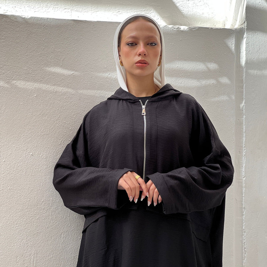Dorra Abaya Black - ABAYOLOGY