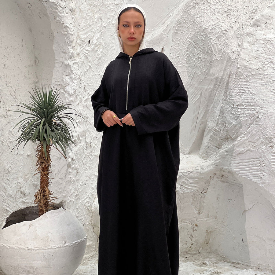 Dorra Abaya Black - ABAYOLOGY