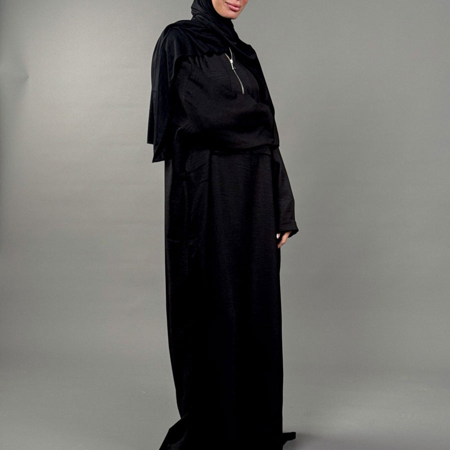 Dorra Abaya Black - ABAYOLOGY