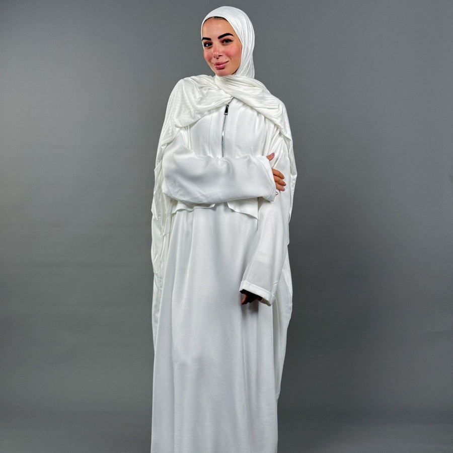 Dorra Abaya Off White - ABAYOLOGY