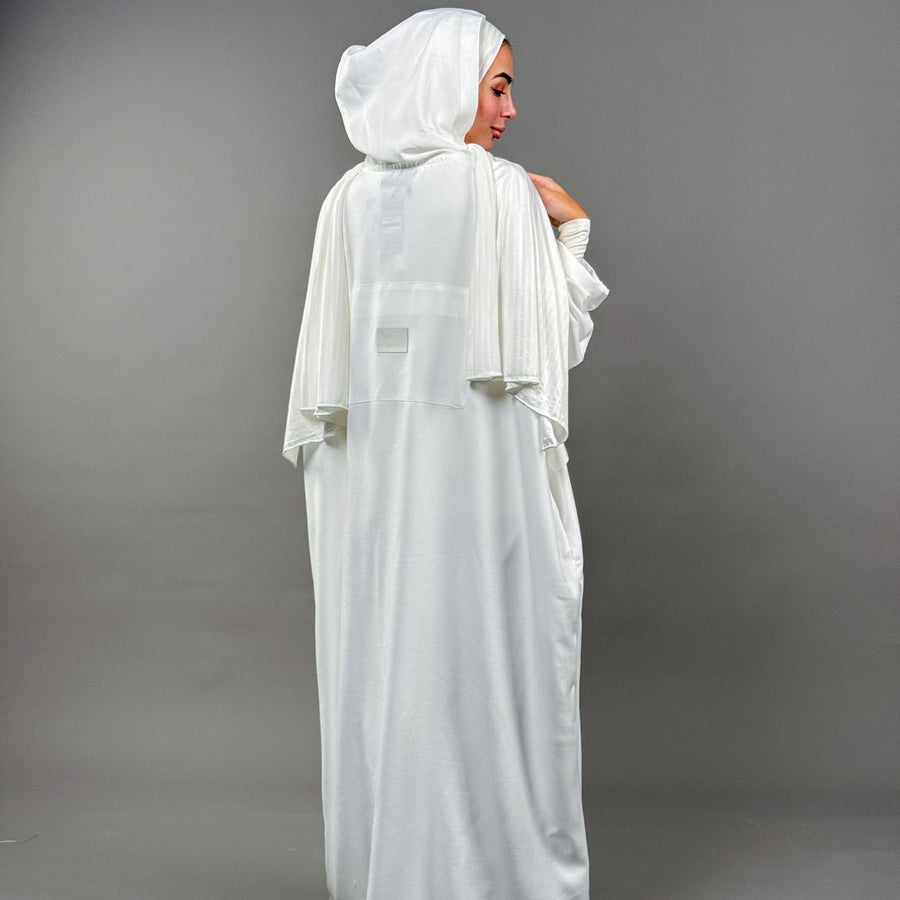 Dorra Abaya Off White - ABAYOLOGY