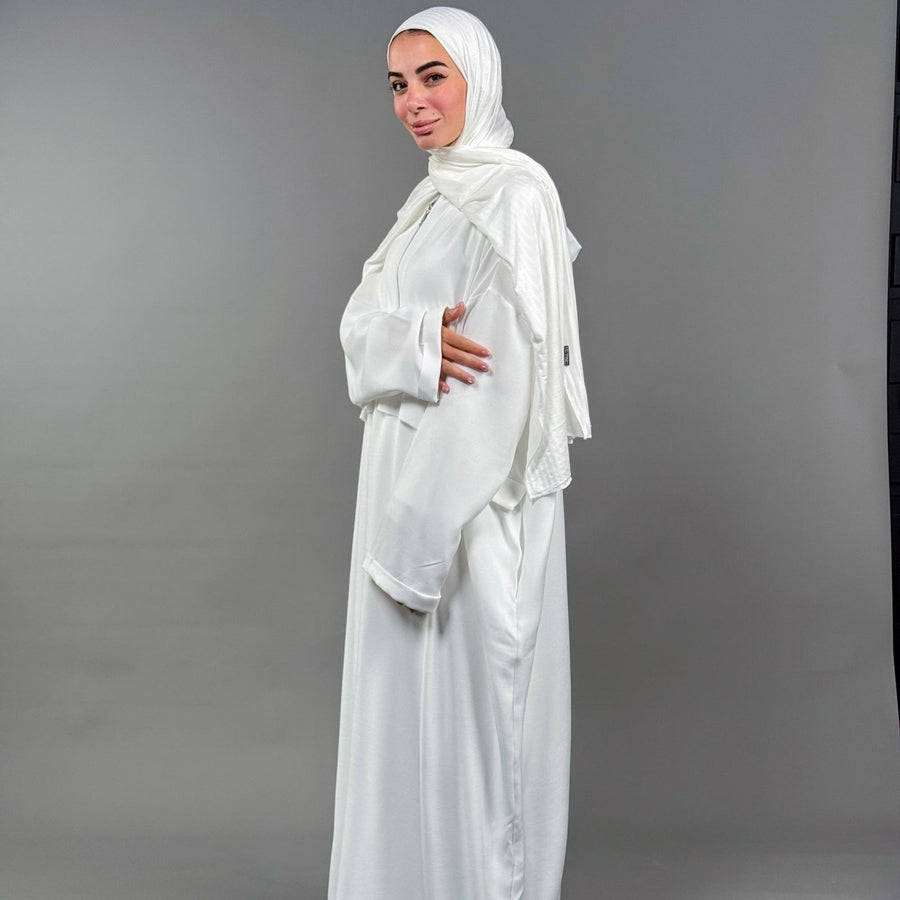 Dorra Abaya Off White - ABAYOLOGY