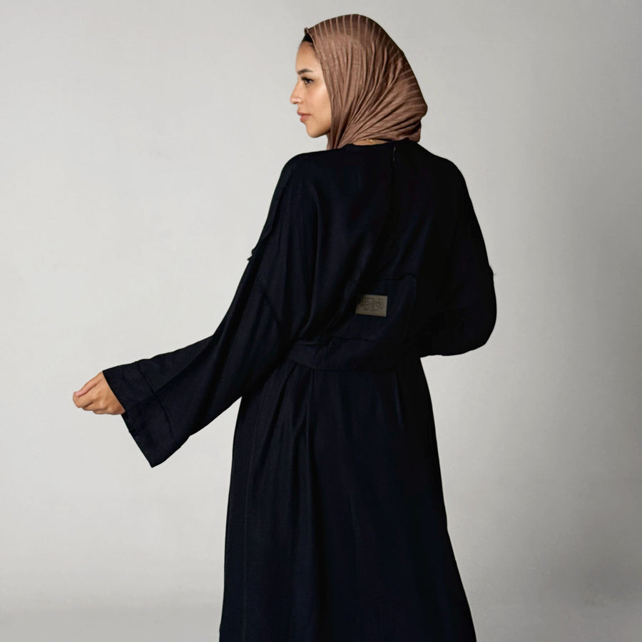 Amena Cardigan Black - ABAYOLOGY