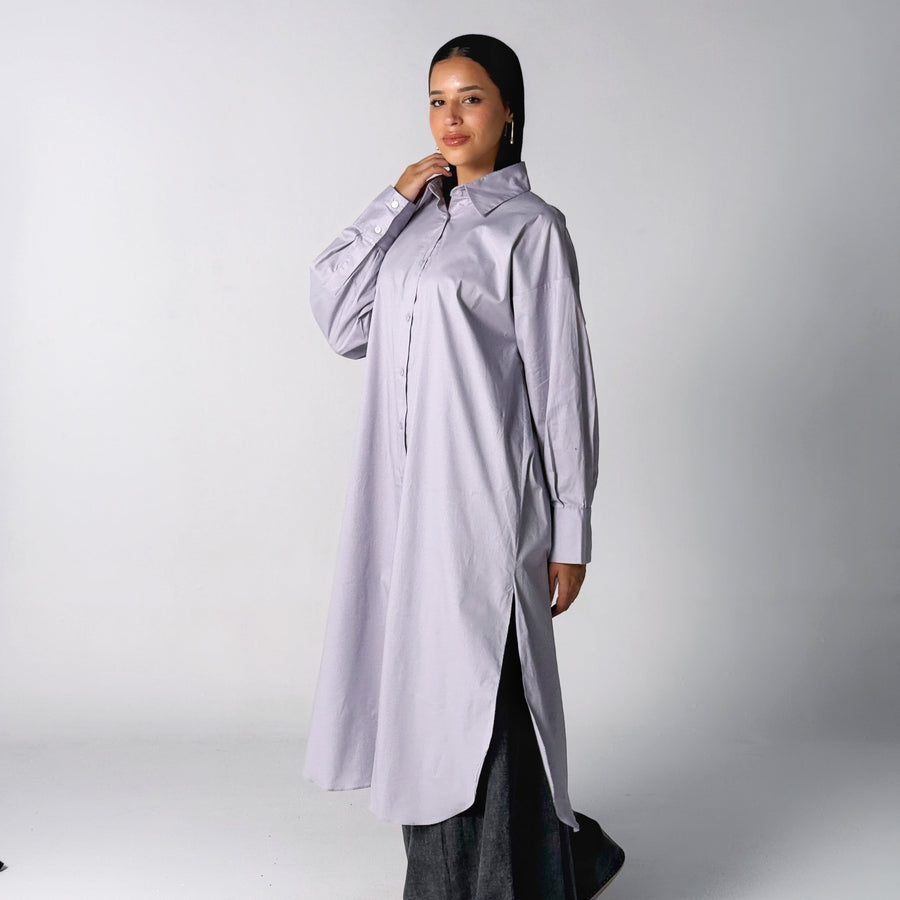 Kamisi Shirt Grey - ABAYOLOGY