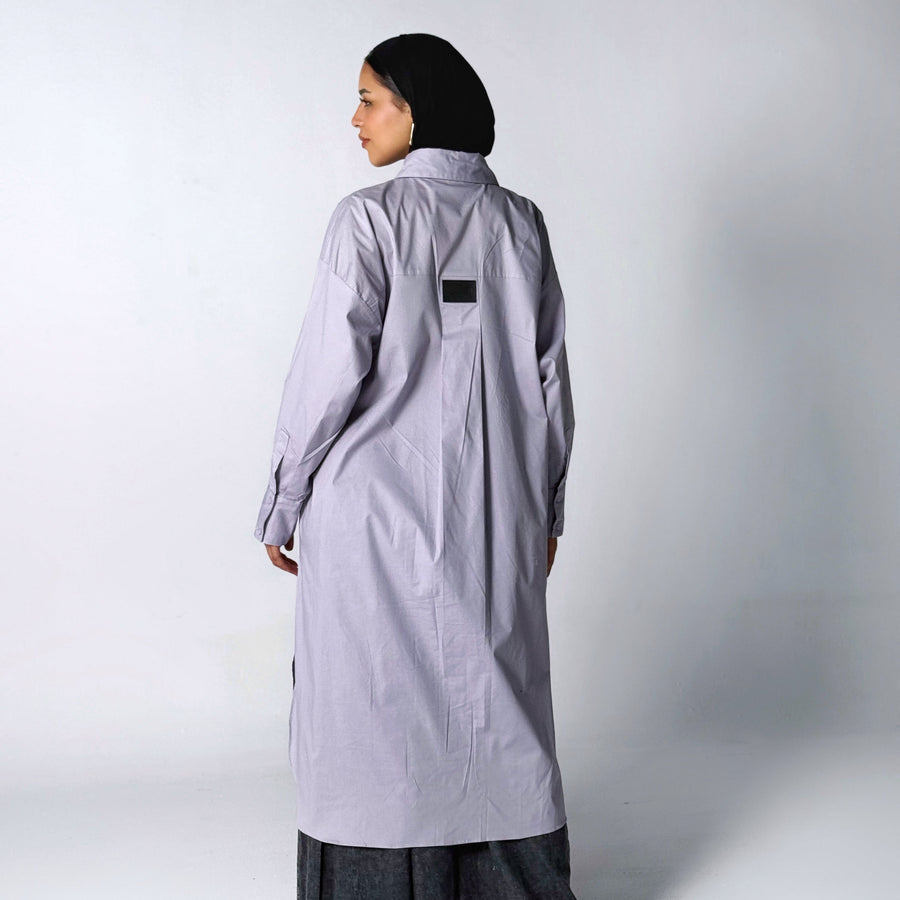 Kamisi Shirt Grey - ABAYOLOGY