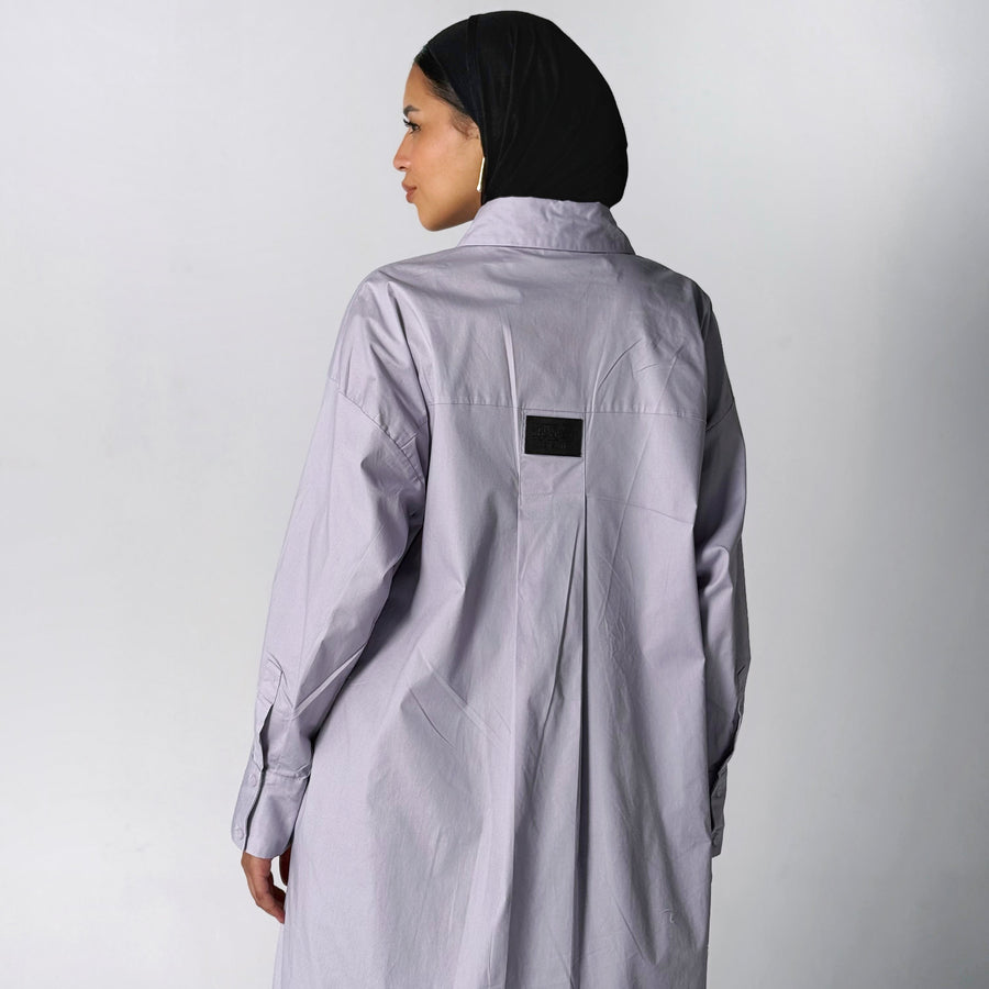 Kamisi Shirt Grey - ABAYOLOGY