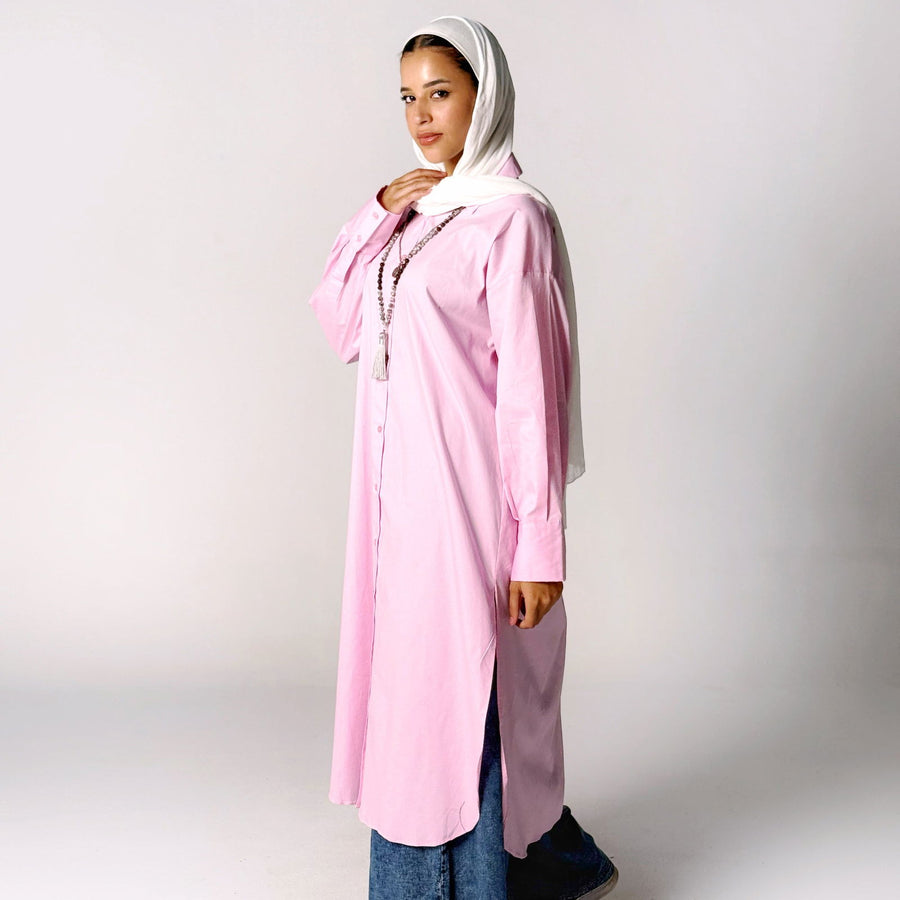Kamisi Shirt Pink Candy - ABAYOLOGY