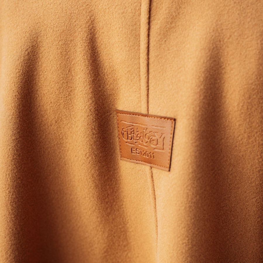 Luxurious Wool Cape Camel - ABAYOLOGY