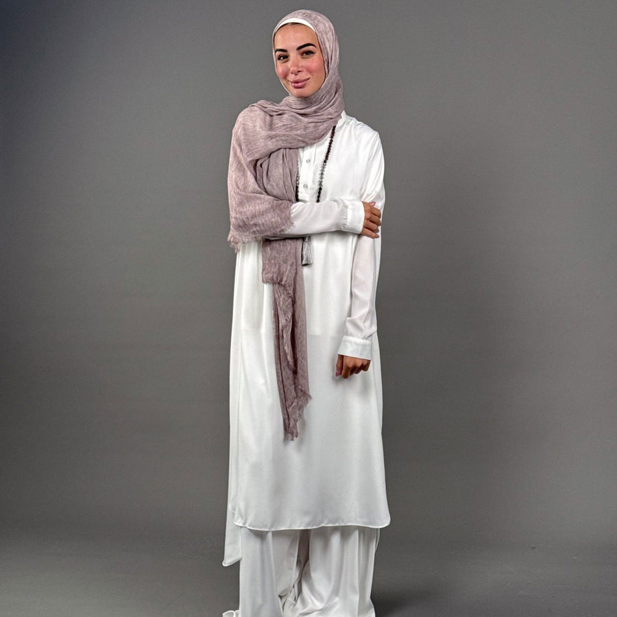 Luxury Shirt White - ABAYOLOGY