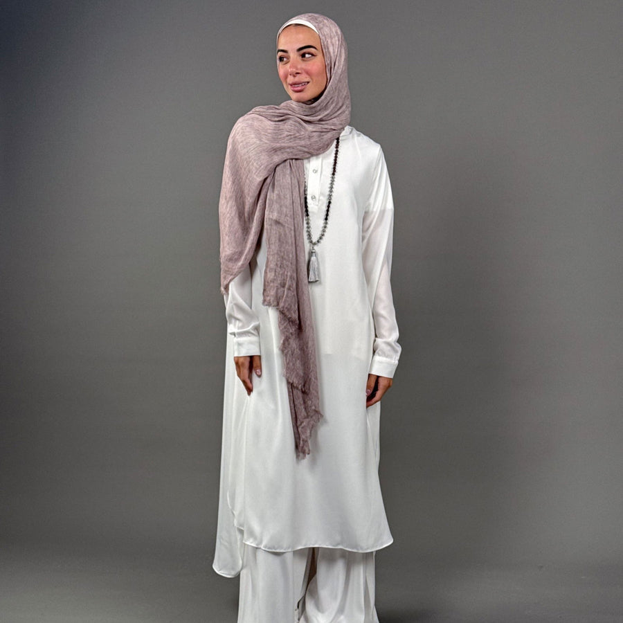 Luxury Shirt White - ABAYOLOGY
