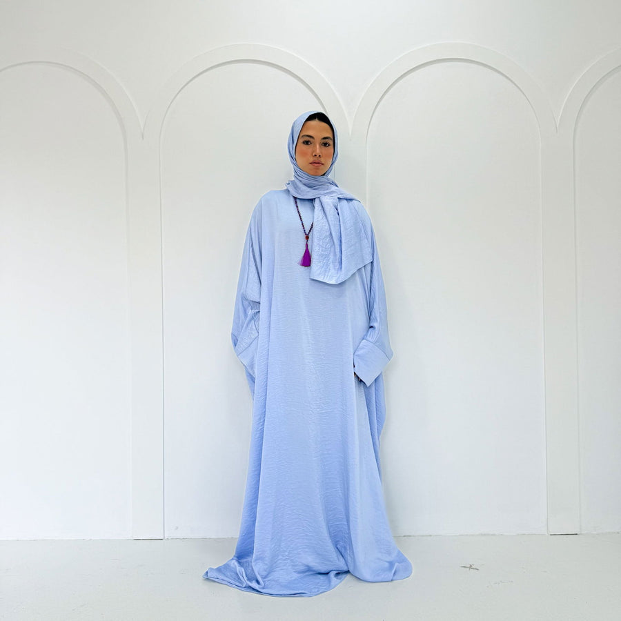 Zahara Abaya Isdal Baby Blue - ABAYOLOGY