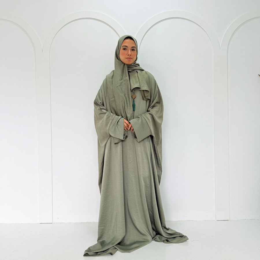 Zahara Abaya Isdal Olive - ABAYOLOGY