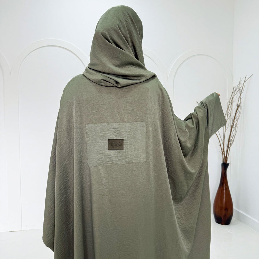 Zahara Abaya Isdal Olive - ABAYOLOGY