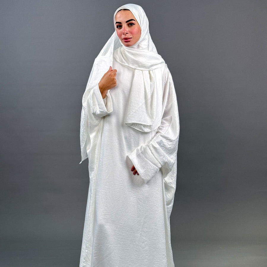 Zahra Abaya Isdal White - ABAYOLOGY