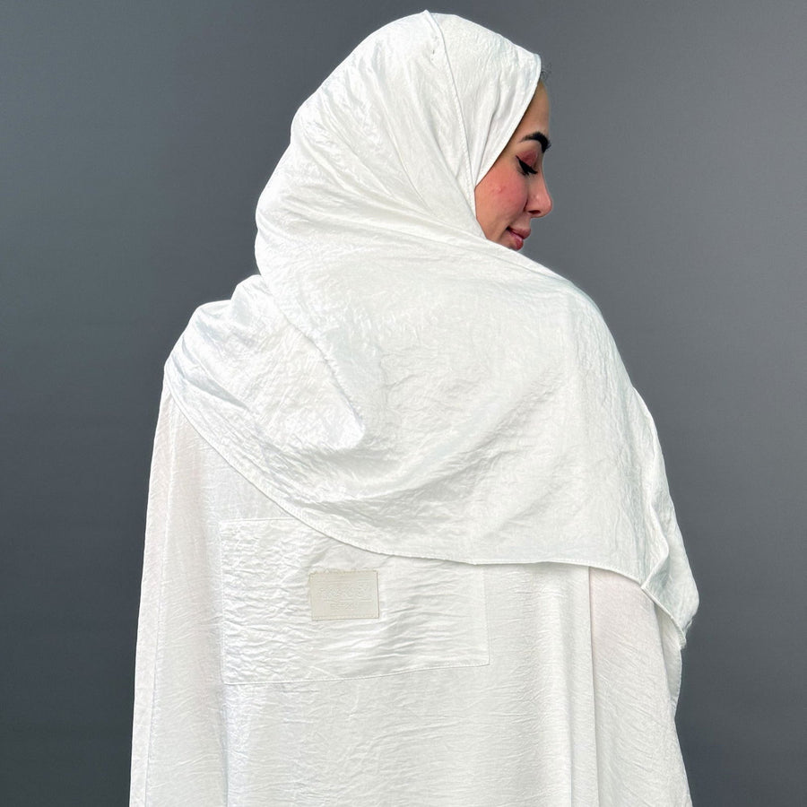 Zahra Abaya Isdal White - ABAYOLOGY
